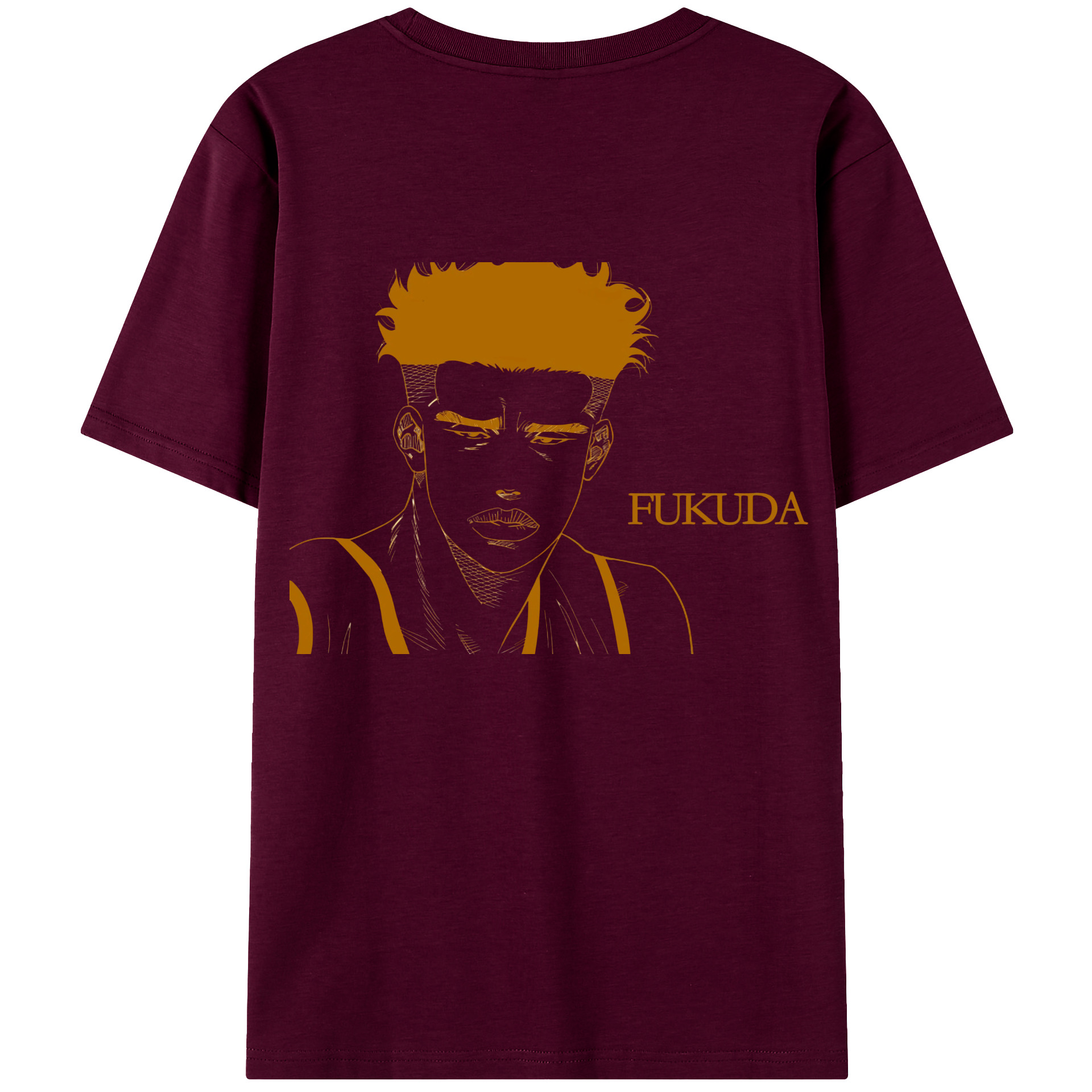 SLAM DUNK／スラムダンク レディース半袖Tシャツ(バックプリント)